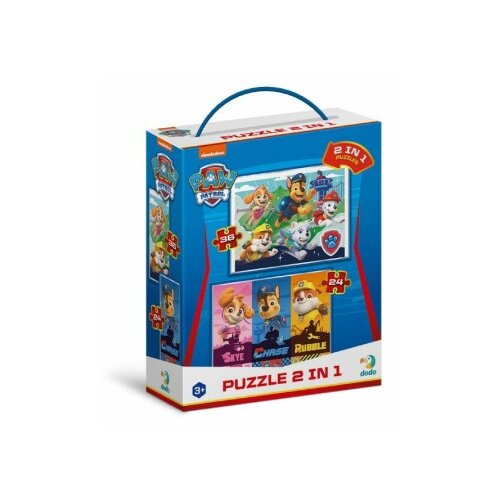  Puzzle 2 u 1 patrolne sape 24pcs ( 104/200561 ) Cene