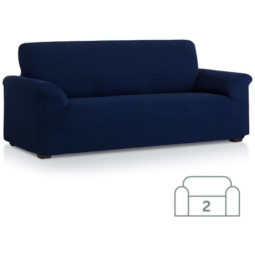 SOFA raztegljiva stretch prevleka za dvosed - kavč 130-180 cm modra eu kvaliteta Cene