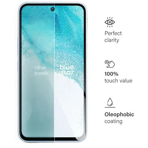 Blue Star kaljeno steklo za Samsung Galaxy A54 5G Slike