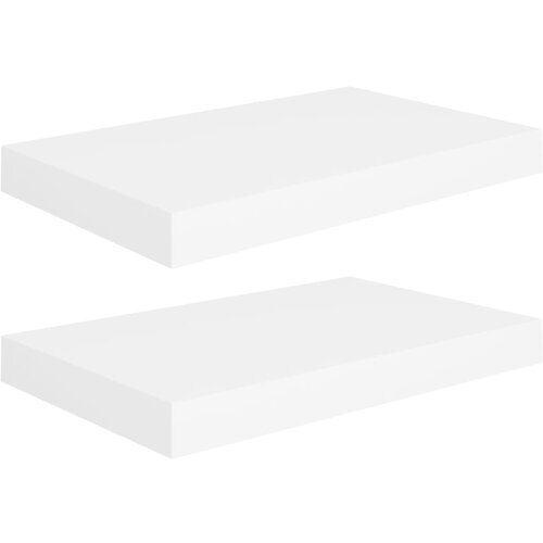 Maison Chic 2 kosi Stenske Police - Viseče police bele 40x23x3,8 cm MDF, (21793981) Cene