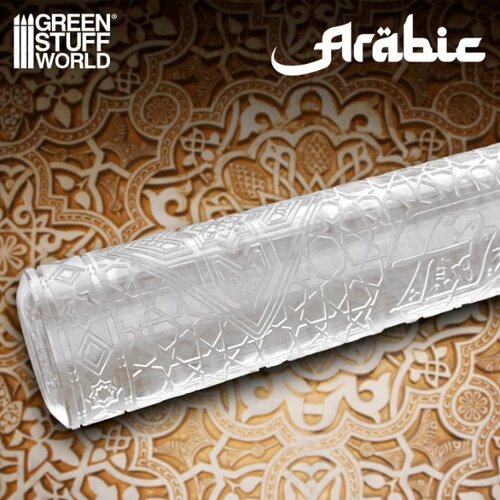 Green Stuff World Rolling Pin ARABIC &ndash; Teksturirani valjak Arapski motiv Cene