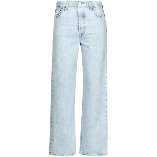 Levi's Jeans straight RIBCAGE STRAIGHT ANKLE Modra