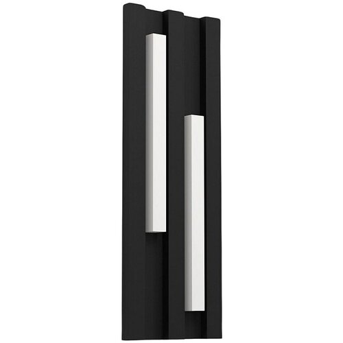 Eglo Stenska svetilka Fandina (8,4 W, 145 x 55 x 415 mm, Barva ohišja: Črna, IP55) Cene