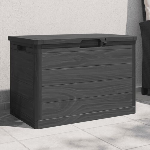 vidaXL Zunanja škatla za blazine antracitna 77,5x44,5x53 cm PP Cene