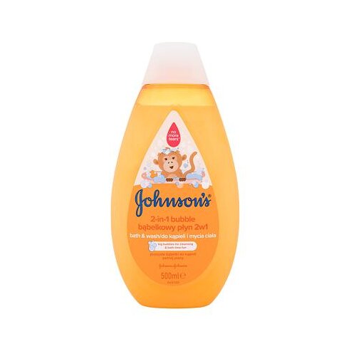 Johnsons Kids 2-in-1 BuBBle Bath &amp;amp; Wash kopel 500 ml Slike