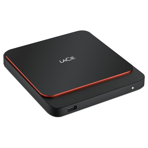 Lacie SSD 1TB STHK1000800 - 1TB USB-C / USB 3.1 crni eksterni hard disk Slike