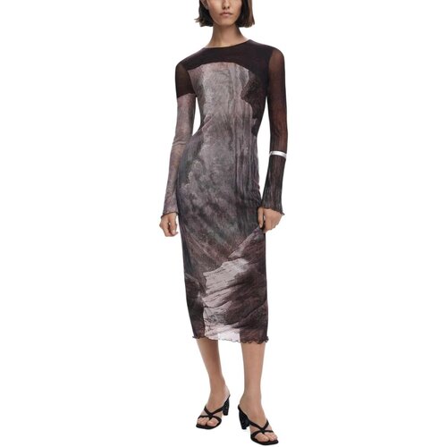 Desigual VEST_ABYSS_LACROI 25WWVK01 Smeđa Slike
