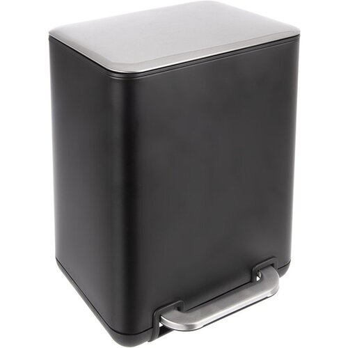 Orion Crna kanta za smeće od nehrđajućeg čelika s pedalom 6 l Black &ndash; Cijene