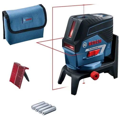 Bosch Professional križni/tačkasti laserski nivelir GCL 2-50 c + RM2