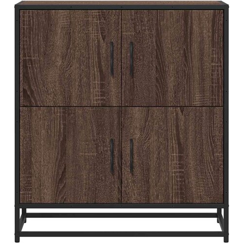 vidaXL Komoda rjavi hrast 68x35x76 cm inženirski les Cene