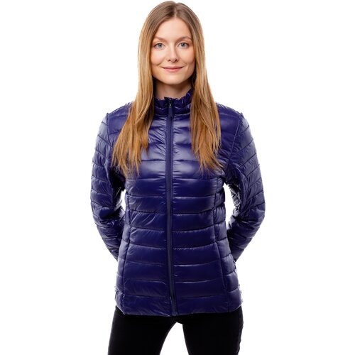 Glano Women&amp;#039;s quilted jacket - dark blue Slike