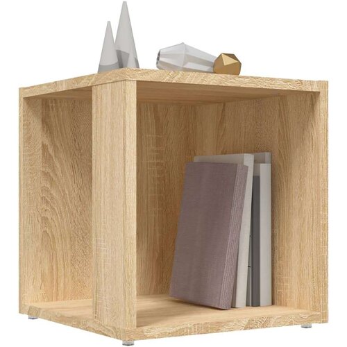 VidaXL bočni stolić boja hrasta sonome 33 x 33 x 34,5 cm od iverice Slike