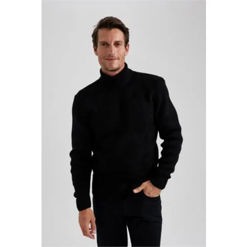 Defacto Standard Fit Turtleneck Sweater