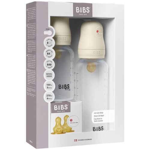 Bibs Fla&amp;scaron;ica set 150ml/270ml Ivory Slike