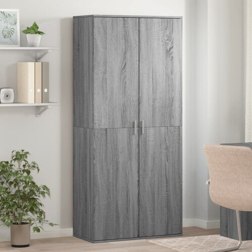 vidaXL Omarica za čevlje siva sonoma 80x39x178 cm inženirski les Cene