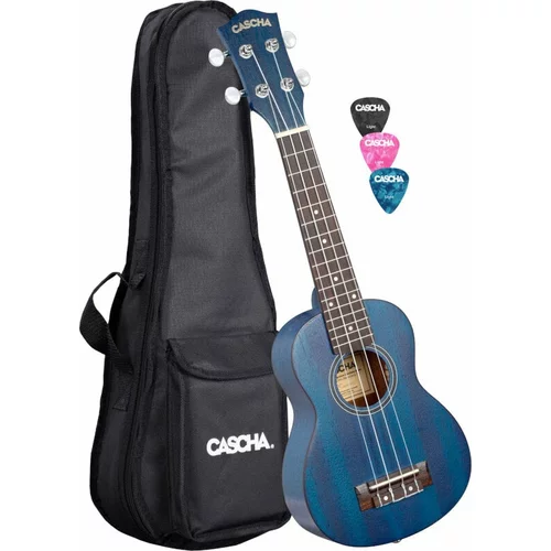 Cascha HH 2266 Premium Soprano ukulele Modra