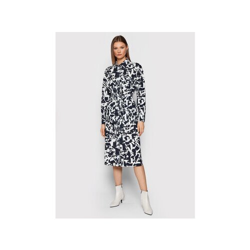 Max&amp;amp;co. Srajčna obleka Cronista 76219221 Mornarsko modra Regular Fit Slike
