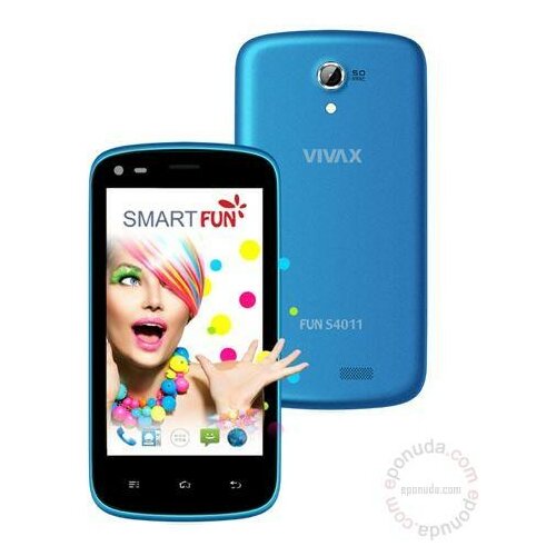 Vivax SMART Fun S4011 blue mobilni telefon Slike