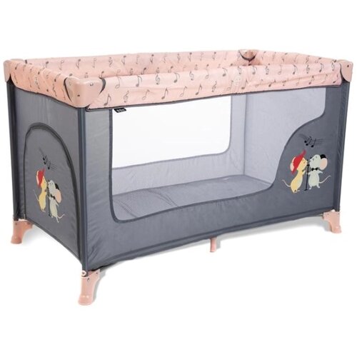 Bbo PRENOSIVI KREVET (BK-065) 1 NIVO DREAM&amp;amp;PLAY - PINK (BK-065PINK) Slike