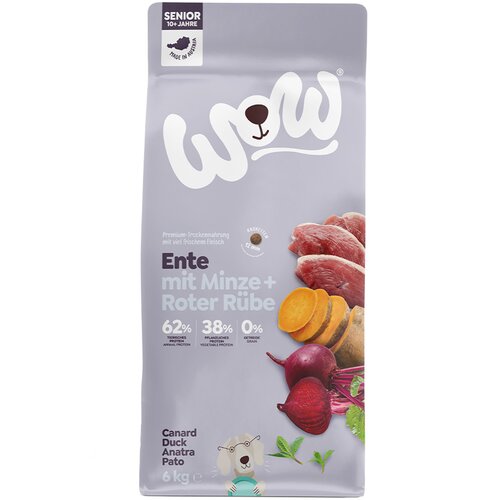 Wow Senior raca - Varčno pakiranje: 2 x 6 kg Cene