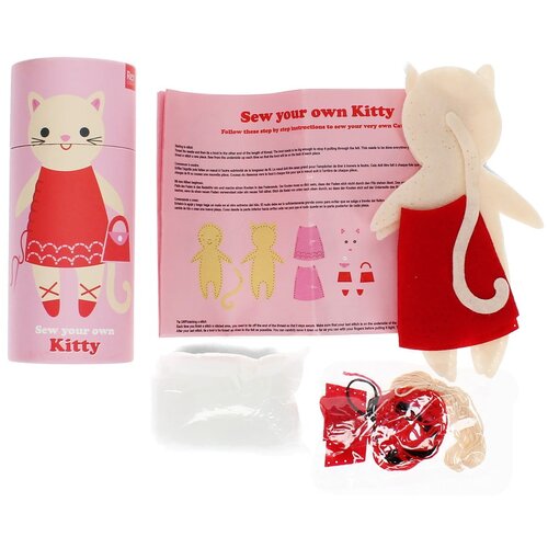Rex London Komplet za ustvarjanje Sew Your Own Cat &amp;ndash; Slike