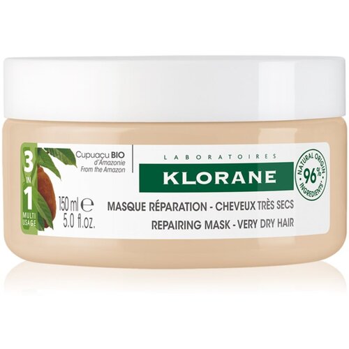 Klorane Cupuaçu Bio Bio regenerirajuća maska za kosu za izrazito suhu kosu 150 ml Cijene