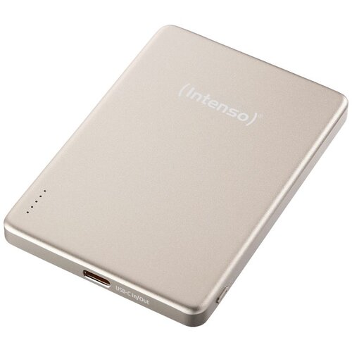 Intenso Powerbank MW5000 champa. 5000 mAh magnetic wireless Slike