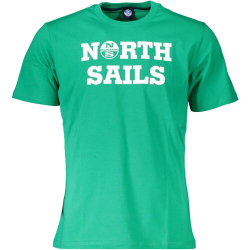 North Sails T-SHIRT SHORT SLEEVE MAN GREEN Cene