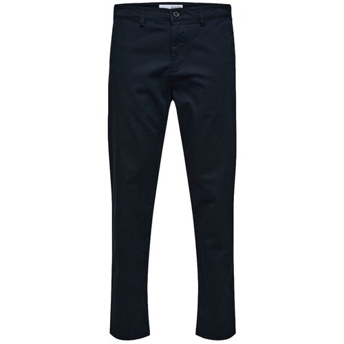 Selected Hlače Noos Slim Tape New Miles Pants - Dark Sapphire Modra Slike