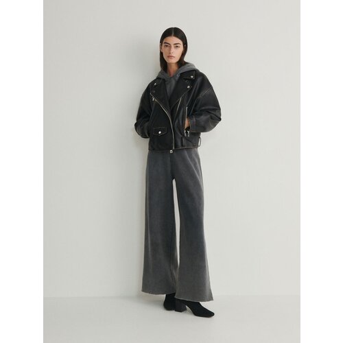 Reserved Ladies` trousers - siva Cene
