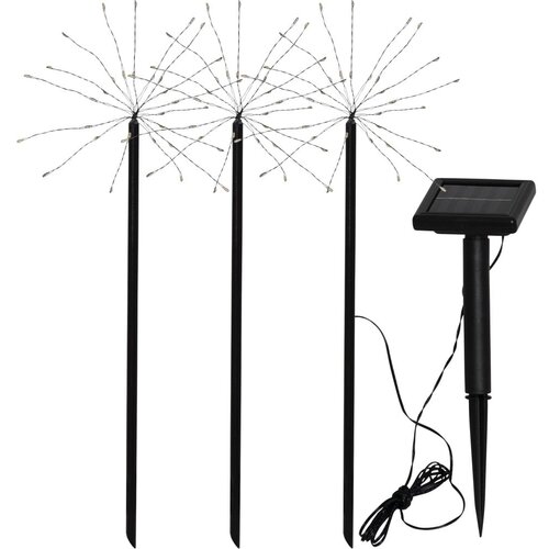 Star Trading set od 3 vanjska solarna LED svjetla Firework, visina 40 cm Cijene