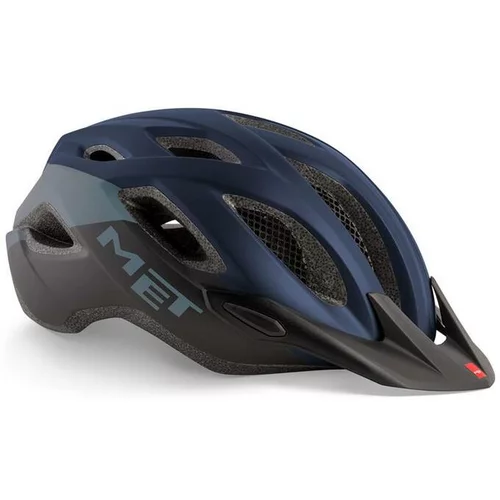 Met kolesarska čelada Crossover SM, temno modra/črna, XL