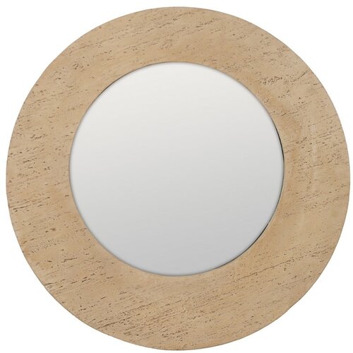 Ixia Zidno ogledalo s okvirom od kamena 80x80 cm Piedra &amp;ndash; Slike