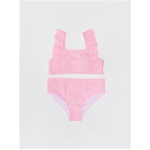 LC Waikiki Bikini Set - Pink - Plain Cene