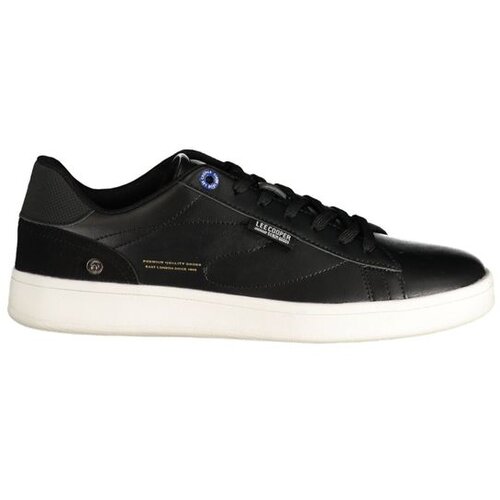 Lee Cooper mu&amp;scaron;ke tenisice LCM628505 s kontrastnim detaljima crne Slike