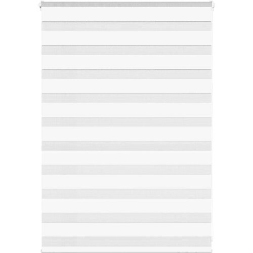 VidaXL Zebra senčilo bela 115x100 cm tkanina &amp;scaron;irina 110,9cm poliester Slike