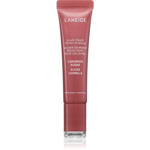 LANEIGE Glaze Craze Tinted Lip Serum balzam za toniranje za usne nijansa Cinnamon Sugar 12 g Cijene