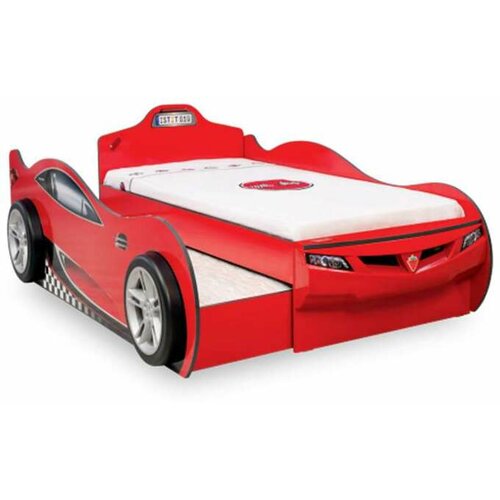 Cilek coupe auto krevet (sa fiokom) crveni 90x190 & 90x180 cm ( 20.03.1306.00 ) 20.03.1306.00 Cene
