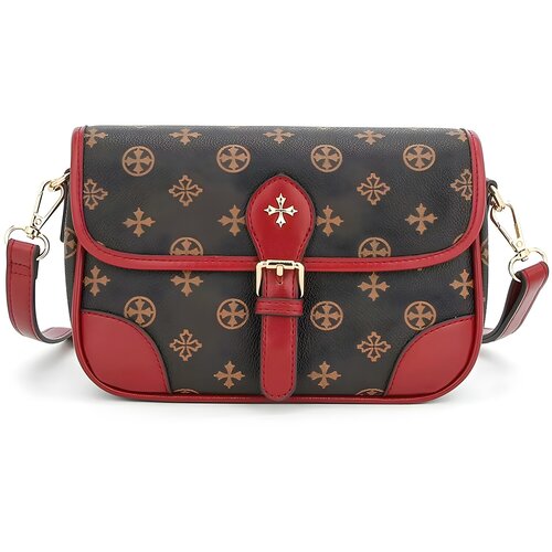 Baellerry Torba RE-36106 - Tamno smeđa / Crvena Cijene