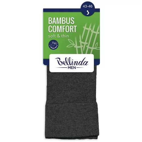 Bellinda BAMBOO COMFORT SOCKS - Classic men's socks - grey