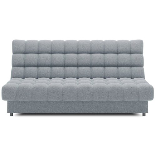 ELTAP Siva sklopiva/s prostorom za odlaganje sofa od bouclé tkanine 197 cm Clareta – Cene