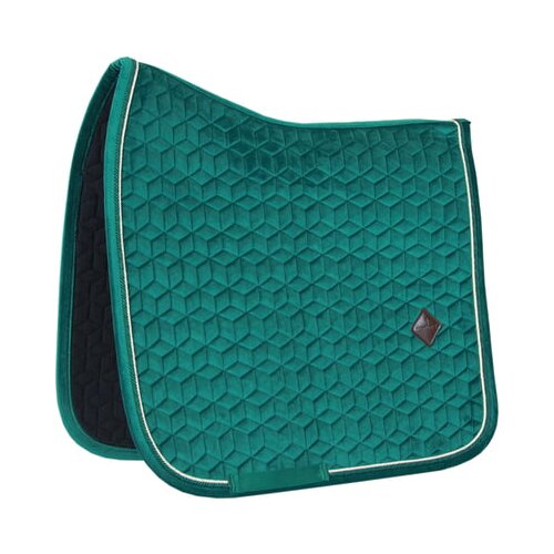 Kentucky Horsewear Dresurna podsedelnica &amp;quot;Velvet&amp;quot; - temno zelena Slike