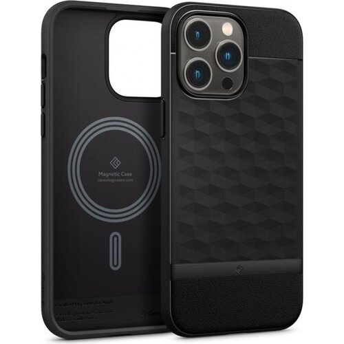 Caseology Parallax Mag MagSafe ovitek za iPhone 14 Pro Max Matte Black Cene