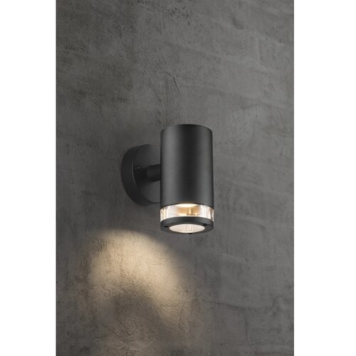 Nordlux Spolja&amp;scaron;nje zidno svetlo BIRK 1xGU10/28W/230V IP44 crno Slike