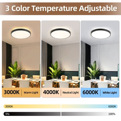  Brilagi - LED prigu&amp;scaron;iva svetiljka GLASS POOL DOUBLE LED/60W/230V 50 cm crna + daljinski upravljač Slike