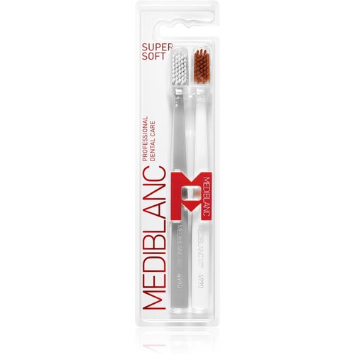 MEDIBLANC 4990 Super Soft četkica za zube Grey, White 2 kom Cijene