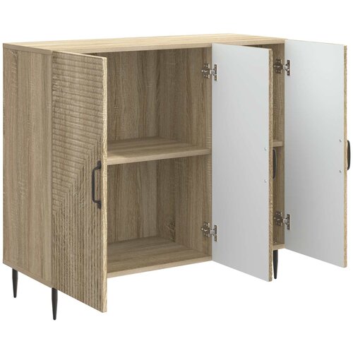  Kreveta Hrast sonoma 89 x 34,5 x 80 cm Konstruirano drvo Slike