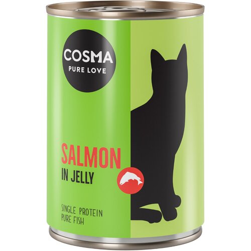  Varčno pakiranje Cosma Original v želatini 12 x 400 g - Losos Cijene