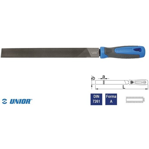 Unior turpija za metal pljosnata 150mm fina 760HS unior Slike