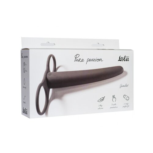 Lola games Strap-on Pure Passion Gimlet black Slike